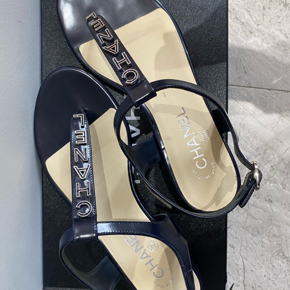 Chanel Black Sandals for Women